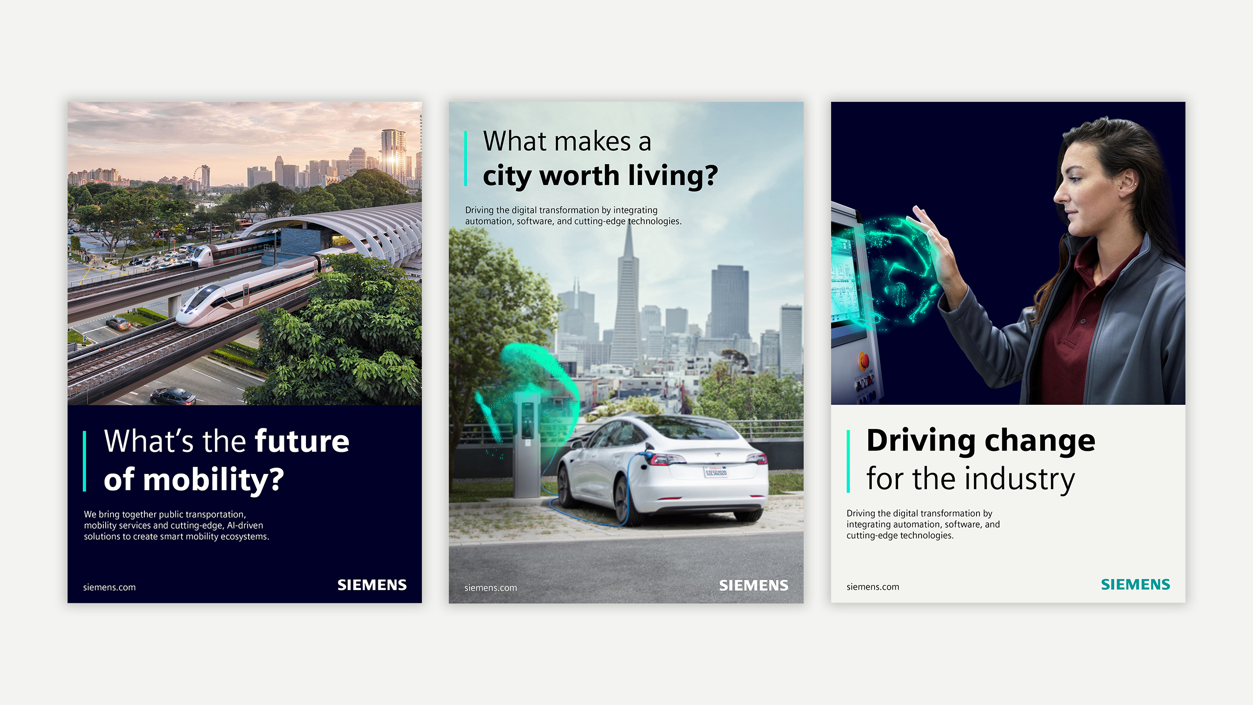 Corporate Design Lookbook for Siemens