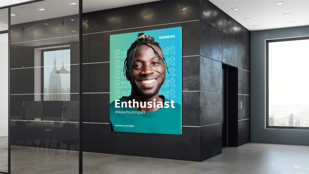 Employer Branding - Siemens Enthusiast Poster